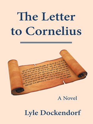 cover image of The Letter to Cornelius